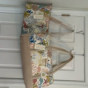 Two spartina weatherproof totes